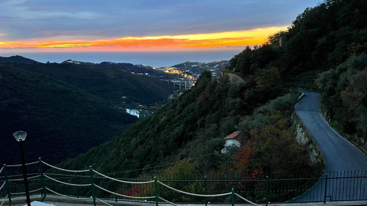 Villa Di Campagna Con Vista Mare 5 Camere Da Letto Pampara Extérieur photo