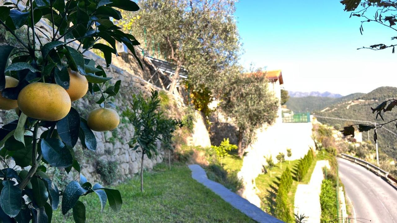 Villa Di Campagna Con Vista Mare 5 Camere Da Letto Pampara Extérieur photo