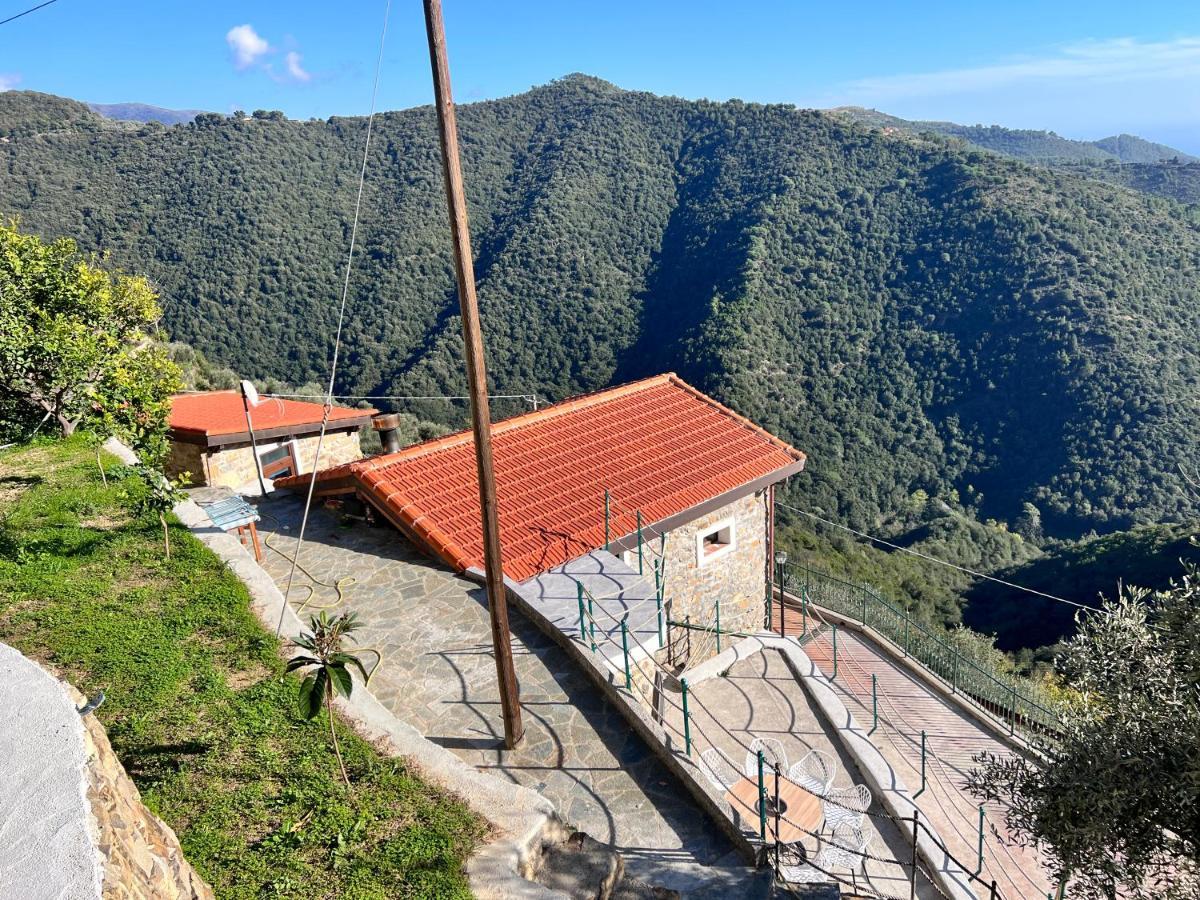 Villa Di Campagna Con Vista Mare 5 Camere Da Letto Pampara Extérieur photo