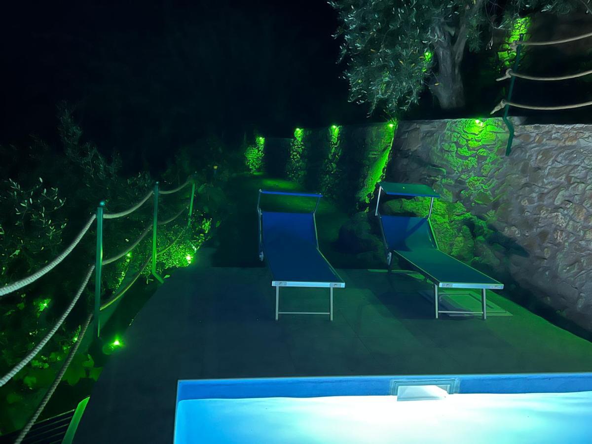 Villa Di Campagna Con Vista Mare 5 Camere Da Letto Pampara Extérieur photo