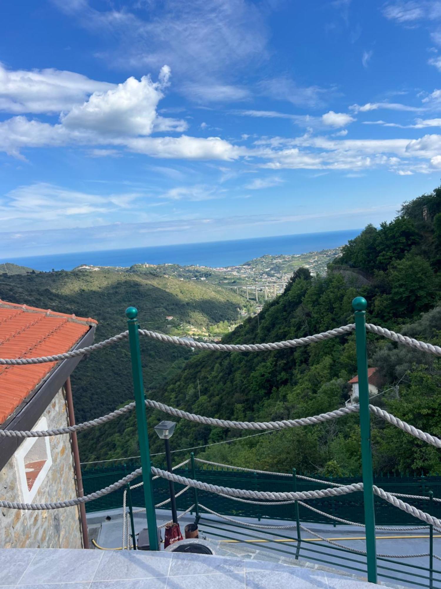 Villa Di Campagna Con Vista Mare 5 Camere Da Letto Pampara Extérieur photo