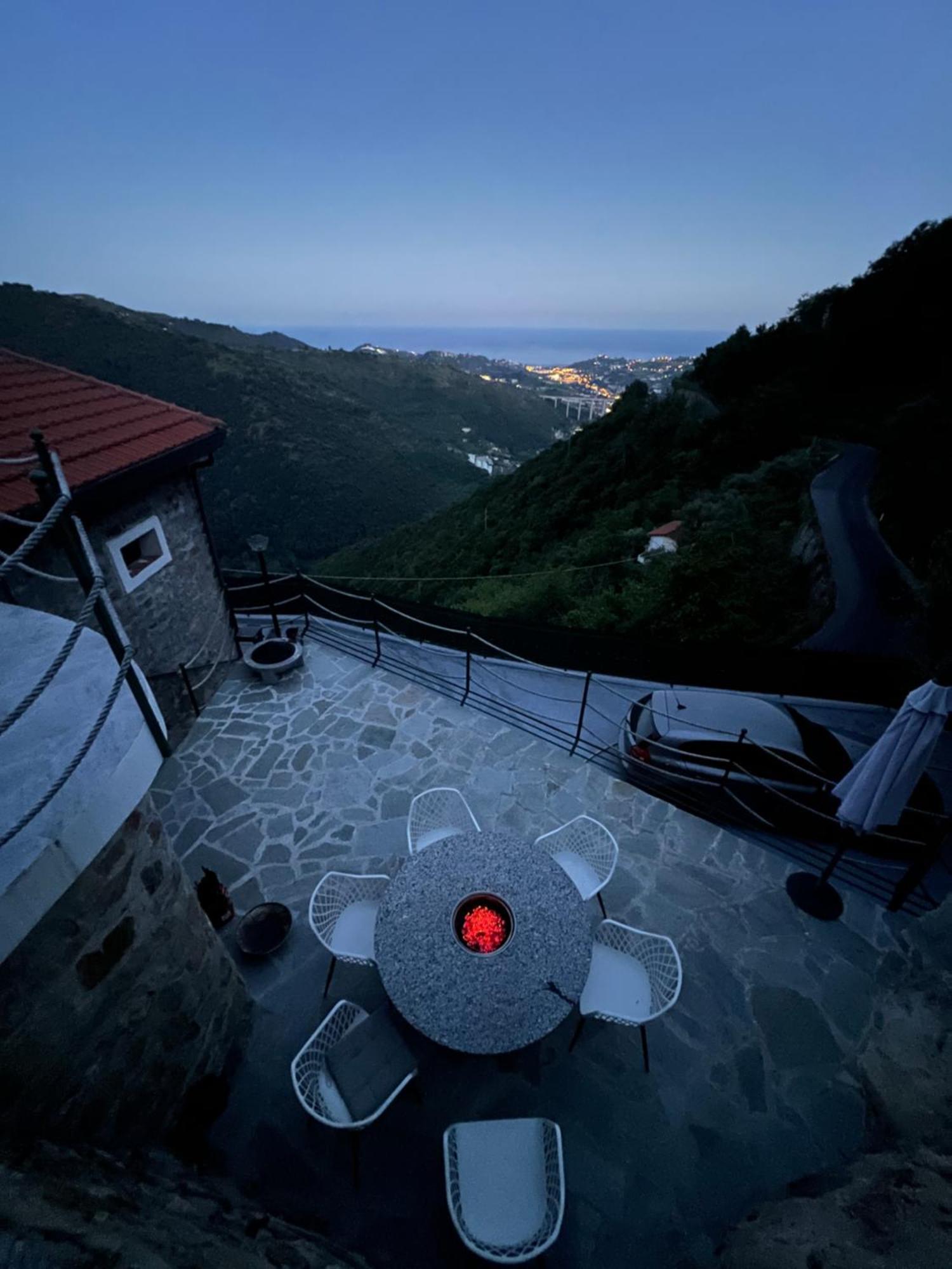 Villa Di Campagna Con Vista Mare 5 Camere Da Letto Pampara Extérieur photo