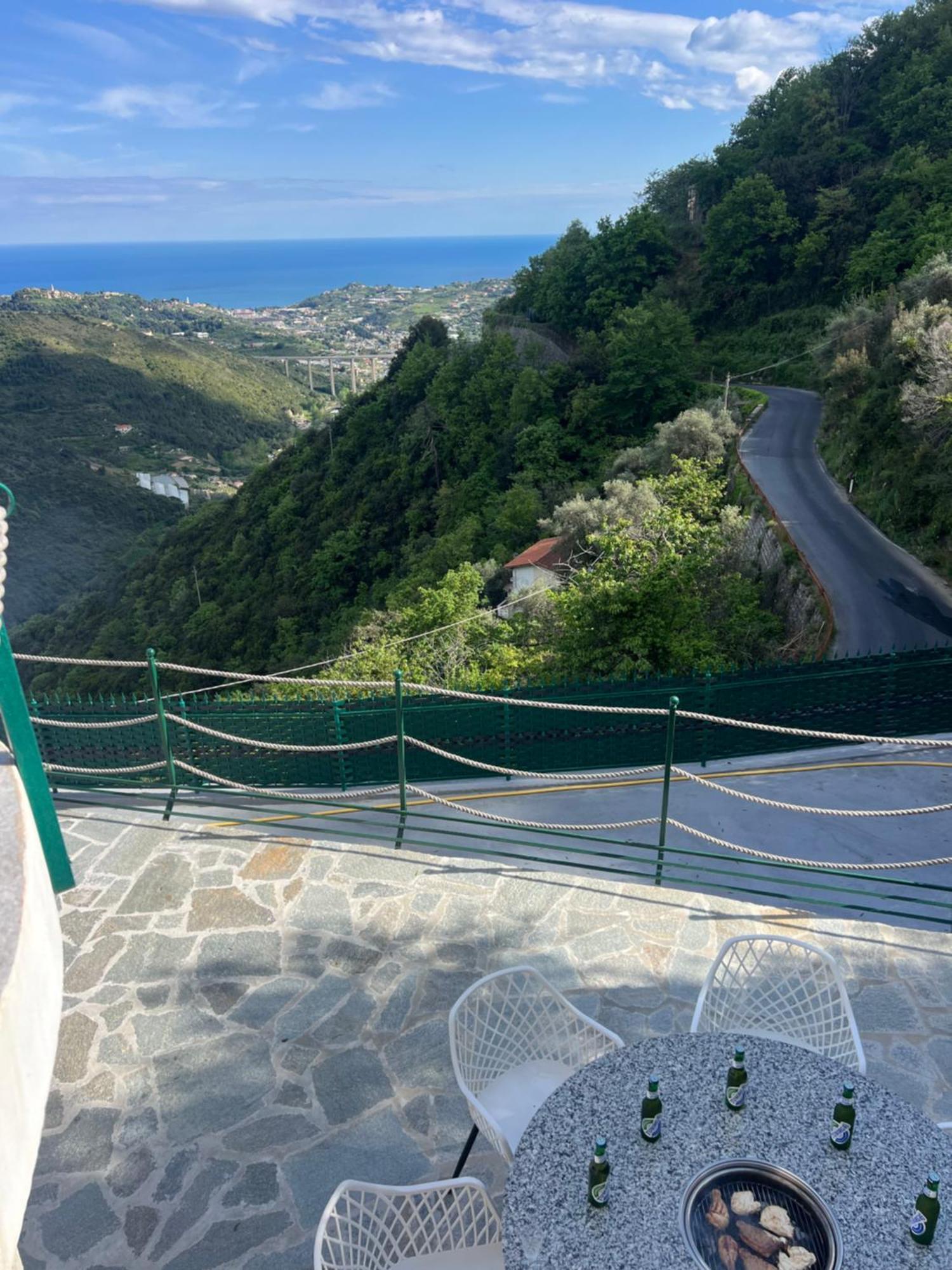 Villa Di Campagna Con Vista Mare 5 Camere Da Letto Pampara Extérieur photo